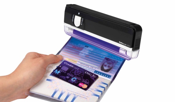 Safescan 40H Portable UV Banknote Detector