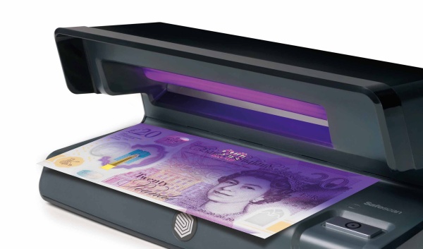 Safescan 50 Counterfeit Banknote Detector | Black