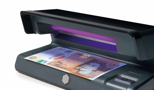 Safescan 50 Counterfeit Banknote Detector | Black