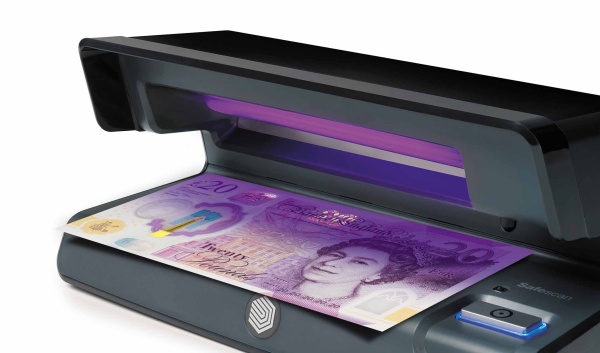 Safescan 70 Counterfeit Banknote Detector | Black