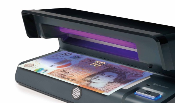 Safescan 70 Counterfeit Banknote Detector | Black