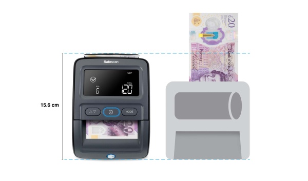 Safescan 155-S G2 Automatic Counterfeit Banknote Detector - 2nd Generation