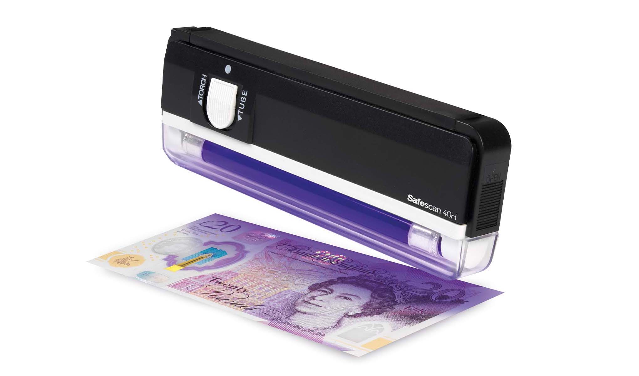 Safescan 40H Portable UV Banknote Detector